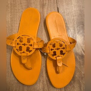 Tory Burch Vibrant Orange Sandals